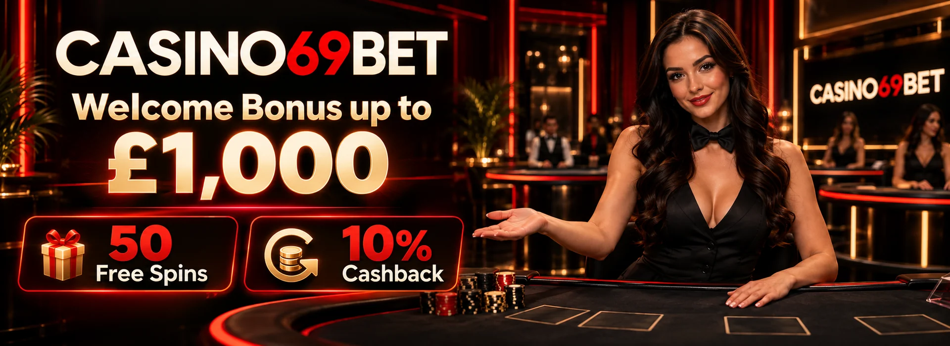 £1,000 + 50 free spins